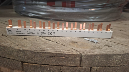 BRAND - Busbar ETI SKN0032/10 tip pin 1P+N 2P 63A 2921155