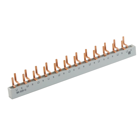 Elemente de conexiune - Busbar ETI SKN0032/10 tip pin 1P+N 2P 63A 2921155