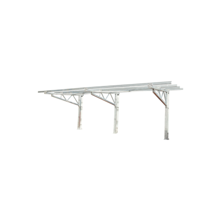 Panouri Fotovoltaice - Carport 2 mașini cu structură panouri fotovoltaice 660W – 9,24 kW BK69626