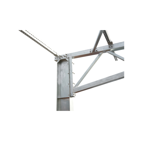 Carport 2 mașini cu structură panouri fotovoltaice 660W – 9,24 kW BK69626 [3]