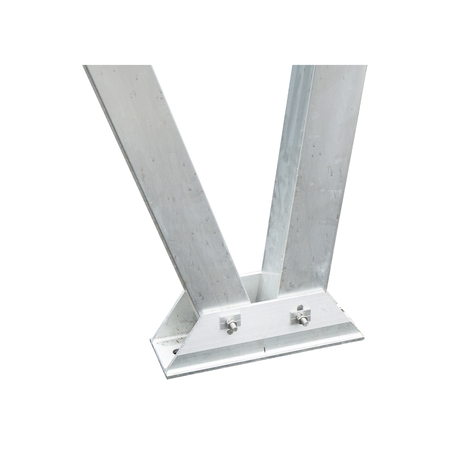 Carport aluminiu 2 mașini Breckner BK77985 – prindere PV 15 panouri, 10° [3]