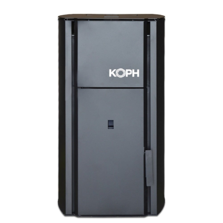 Cazane si centrale - Centrală pe peleți KOPH PM 25 kW, buncăr 25 kg, manta apă 28 L, negru