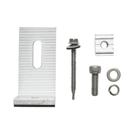 Clema acoperis tabla cu garnitura EPDM pentru prinderi panou solar sistem B - Breckner Germany BK77306 [4]