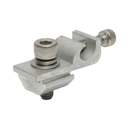 Cleme si accesorii de montaj panouri - Clema de legatura si impamantare pentru prinderi panouri solare sistem A - Breckner Germany BK7850