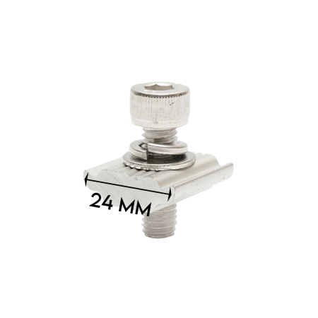 Clema intermediara 30mm prindere panou solar fotovoltaic sistem B DISEM46 [2]