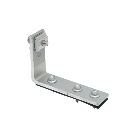 Cleme si accesorii de montaj panouri - Clema tip L pentru prinderi panouri solare fotovoltaice sistem B 24mm - Breckner Germany  BK78338