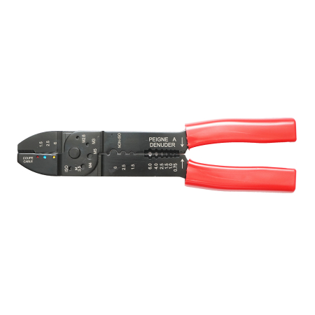 Cleste sertizare si dezizolare cabluri electrice - Cleste sertizare si dezizolare cabluri electrice 0.75-6 mm BK79038