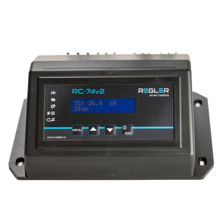 REGLER - ReGLER RC 74v2 – controler cu pompe IC/ACM, ventilator și snec