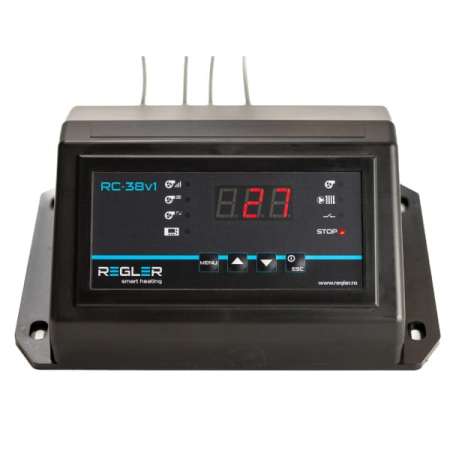 Termostate / Controlere / Automatizari - ReGLER RC 38v1 – controler centrala, comanda pompa si ventilator, termostat optional