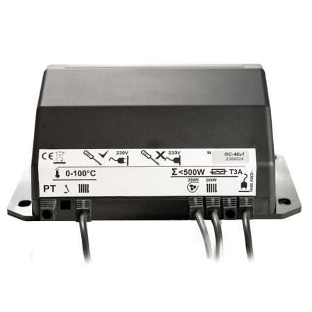 ReGLER RC 46v1 – controler centrală, comandă pompă și ventilator, opțional termostat și senzor gaze [2]