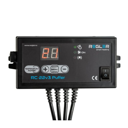 Termostate / Controlere / Automatizari - Controler pompa incarcare puffer REGLER RC 22v3