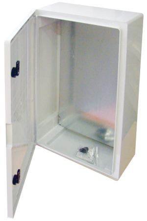 Cutii de distributie - Cutie de distributie din material plastic 600x400x200mm, IP65 IK10 1000V AC/DC, RAL7035 - Tracon TME604020