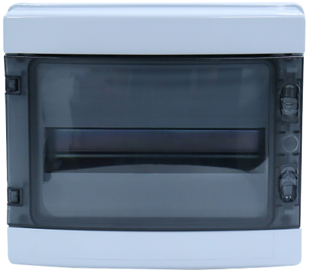 Cutii de distributie - Cutie de distributie PT 12 module, usa transparenta, IP65, 1000VAC / 1500VDC - Tracon EDFKIP65N121