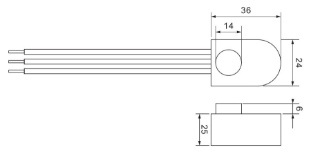 Descarcator de supratensiune incorporabil in doza T3 AC 2P BEEP 3kA 230V - Tracon ESPD3-3-2P [2]