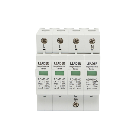LEADER - Descarcator SPD Leader 2P 4P 385V 20kA 40kA cu semnalizare
