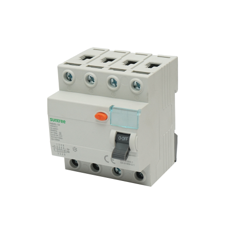 Intrerupator automat cu protectie diferentiala 4P 100A 30mA 6kA tip AC - Suntree DISMB59 [2]