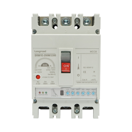 LONGROAD - Intrerupator automat de putere MCCB 3P 415V AC, 100-250A - SRM1E-250M/3300 - Longroad DISPY18