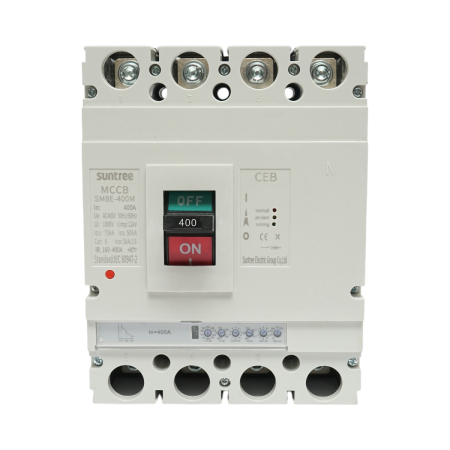 SUNTREE - Întrerupător automat de putere MCCB Suntree SM8E 400V – 3P/4P, 400A/630A