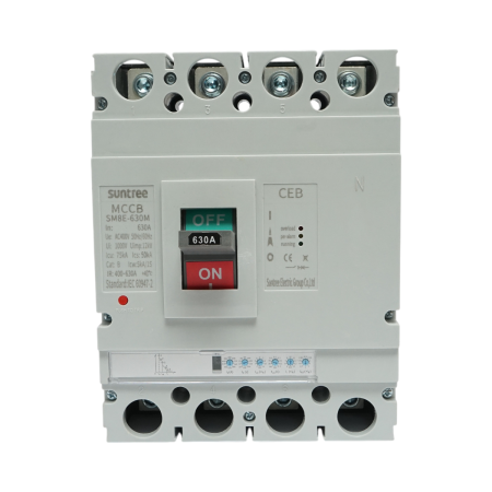 Intrerupatoare automate de putere - Întrerupător automat de putere MCCB Suntree SM8E 400V – 3P/4P, 400A/630A