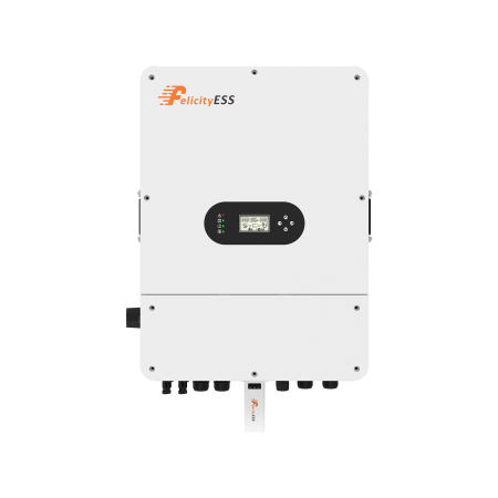 Invertoare Hibride Trifazate - Invertor hibrid trifazic Felicity Solar 10kW LV 2 MPPT T-REX-10KLP3G01