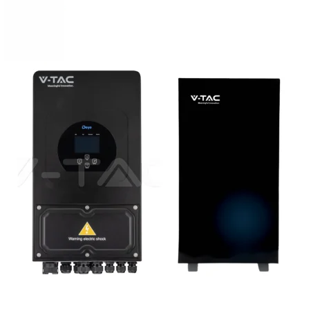 DEYE - Kit DEYE SUN-6K-SG03LP1-EU 6kW + V-TAC PowerWall 10.24kWh LV – 1152911447
