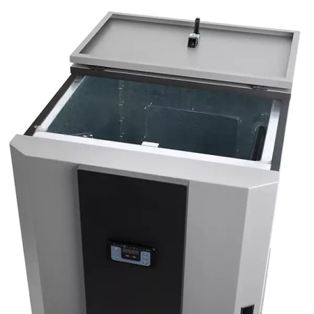 Pachet centrala cu peleti Termax Compact 30 kW, 200 mp, buncar peleti 90 kg, volum apa 70 litri, diametru cos fum ⌀80 mm, vas expansiune si pompa recirculare incluse [5]