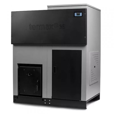 Pachet centrală pe peleți Termax ECO GRI 35 kW cu buncăr 130 kg și termostat inclus. [1]