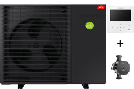 Monobloc - Pachet Samsung EHS Mono R290 5–16 kW – UPM4 + controller, monobloc aer-apă