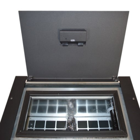 Pachet termosemineu Termax Kamin ECO 30 kW cu UPS 700 W, Crem [5]
