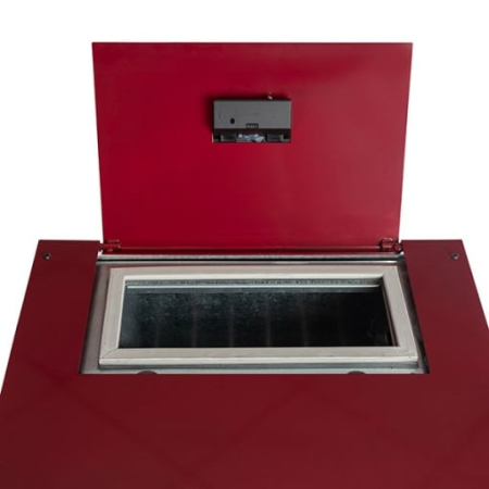 Pachet termosemineu Termax Kamin ECO 25 kW cu UPS 700 W, Bordo [6]