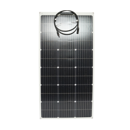Panouri Fotovoltaice - Panou solar flexibil portabil 100W monocristalin, Vmp ~18V, pentru sisteme 12V/24V cu regulator; dimensiuni 1060×535×3 mm.