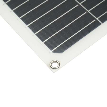 Panou solar flexibil portabil 100W monocristalin, Vmp ~18V, pentru sisteme 12V/24V cu regulator; dimensiuni 1060×535×3 mm. [5]