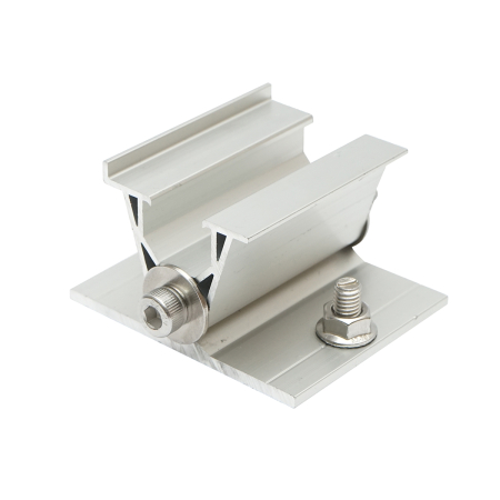 Picioare unghi reglabile - Picior frontal EV-NS pentru prinderi panou solar Sistem B Breckner Germany DISEX47