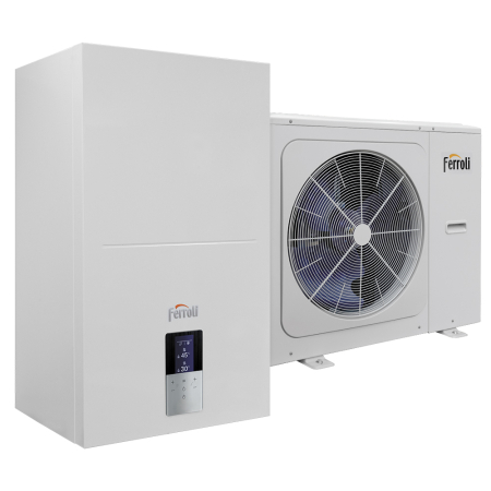 Split - Pompa de caldura aer apa Ferroli OMNIA S 3.2 HI3 14 kW, split, monofazata, A+++, inverter