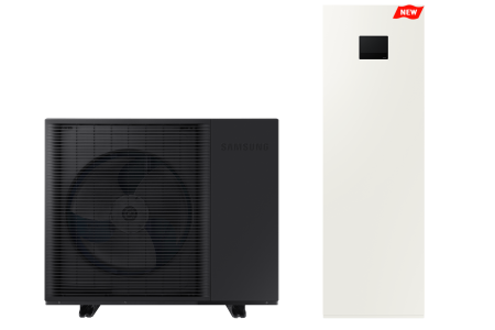 Monobloc cu boiler incorporat - Samsung ClimateHub R290 monobloc cu boiler 200L – AI Home 7”, 5–16 kW, monofazic/trifazic