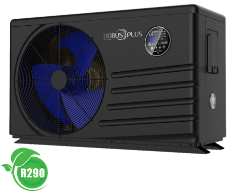 Pompe de caldura - Gama pompe de căldură NOBUS PLUS pentru piscină 6–33 kW, R290, inverter