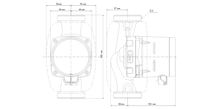 Pompa de recirculare apa calda GRUNDFOS Alpha2 32-80 180, 99411263 [1]