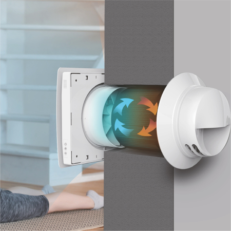 Recuperator de caldura DOX VT 125 wifi, 60 mc/h cu wifi inclus [2]