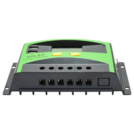 Regulator încărcare panou solar 30A 12V 24V cu 2x USB Breckner BK87460 [2]