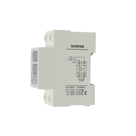 Releu digital 40A monitorizare si protectie subtensiune supratensiune 220V LDVP1-40A - Suntree BK78007 [4]