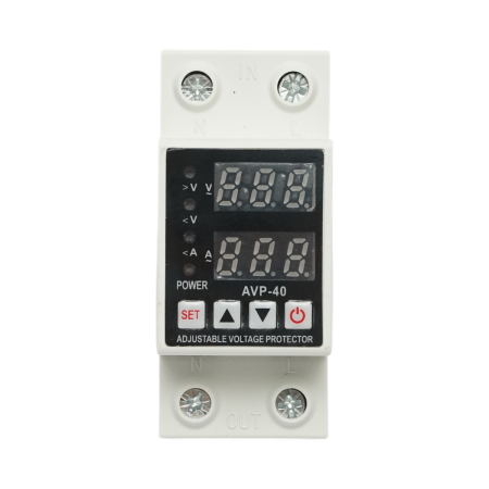 LONGROAD - Releu digital 40A pentru monitorizare si protectie subtensiune si supratensiune 230V - AVP-40A - Longroad DISLH22