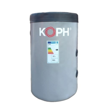 Rezervoare de acumulare (puffere) - Rezervor acumulare KOPH VTA4-100-6, 100 L, 6 bar, clasa energetică B
