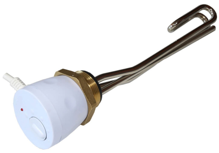 Rezistente electrice pentru boilere si puffere - Rezistenta electrica SELFA 2-3kW 230V cu termostat si filet 5/4 sau 6/4