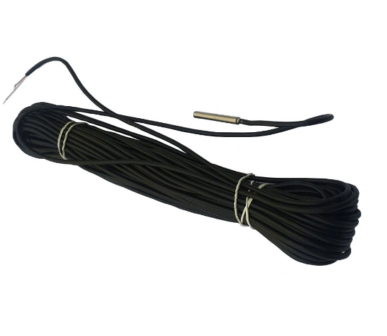 Accesorii panouri solare - Senzor de temperatură NTC10K B3950 pentru regulator solar TK-7Y, cablu 25 m