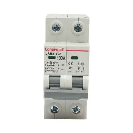 LONGROAD - Separator / Intrerupator de suprasarcina automat 2P 100A 550 VDC - Longroad BK77758