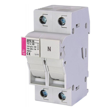 BRAND - Separator sigurante fuzibile ETI EFD 10 1P+N 10x38 32A 690V