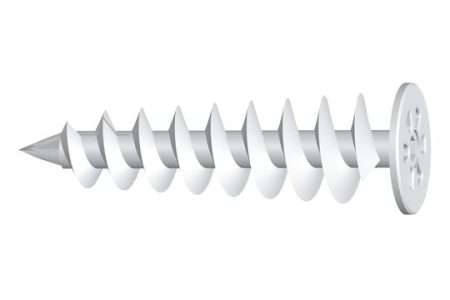 Wkret-Met - Set 10 Diblu Polistiren Autoperforant M4.5 x 50 mm, Plastic, Cap Torx