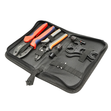 Set 4 scule sertizare cabluri electrice si conectori MC4 Leader BK77800 [1]