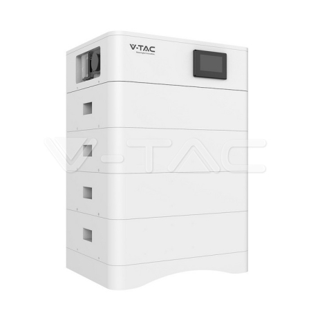 Baterii High-Voltage - Baterie HV V-TAC LiFePO4 stackabilă 20.48–35.84kWh, BMS, IP65, 6000 cicluri