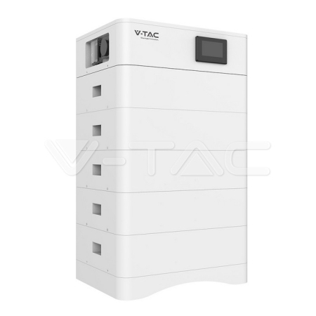 Baterii High-Voltage - Baterie HV V-TAC LiFePO4 stackabilă 20.48–35.84kWh, BMS, IP65, 6000 cicluri